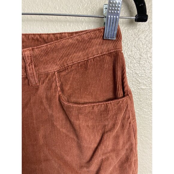 Poetry Womens Corduroy Pants Rust Brown size 4 Slim straight Capsule Neutral - Picture 10 of 16